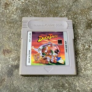 Nintendo Game Boy DuckTales Disney Capcom Tested Authentic